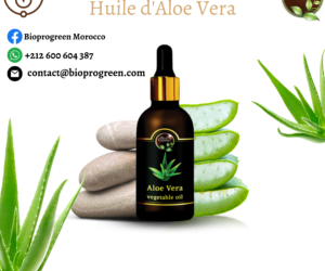 Étiquette privée d’huile d’Aloe Vera