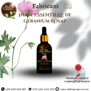 Fabricants d'huile de géranium rosat