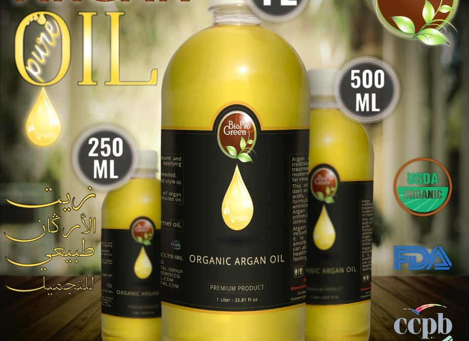 Best Hair Treatment Custom Logo Manufacturers Natural Morocco Argan Oil Hair Care Serum