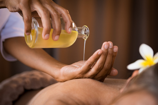 Massage Oil Relaxing Organic Argan Oil Massage Healthy Care Relaxing Massage Serum