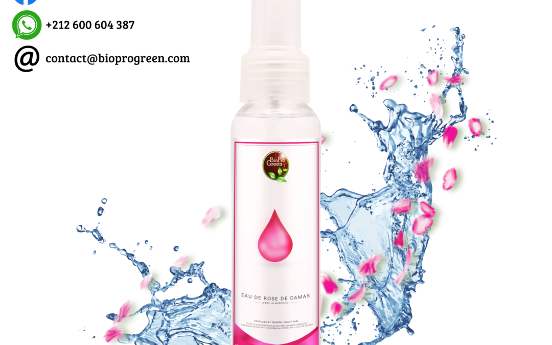 Private labeling Damascus rose water