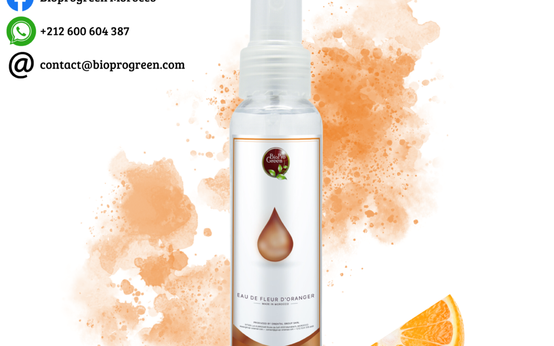 Distributing orange blossom water on Amazon