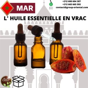 l'huile essentielle en vrac