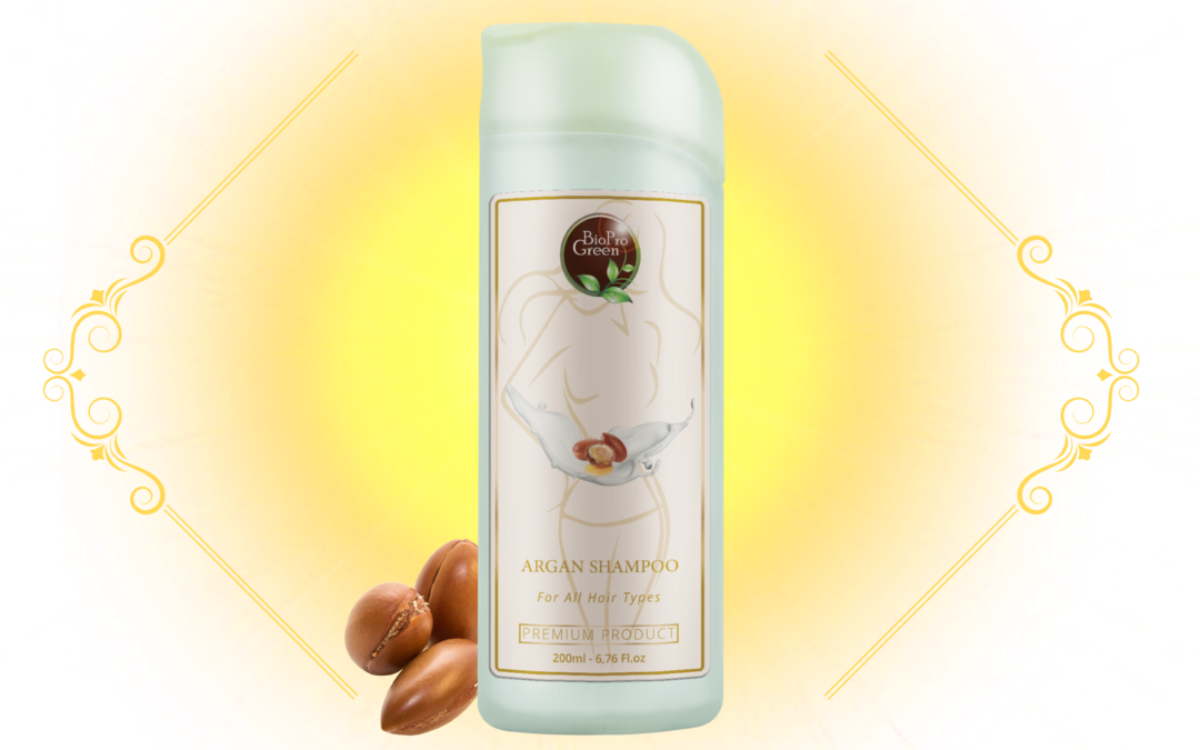 les distributeurs de shampoing à l’argan