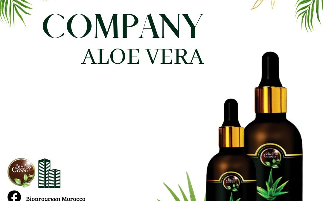 Company of aloe Vera oïl