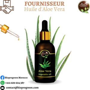 Fournisseur d’Huile d’Aloe Vera