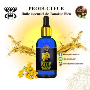 Huile Essentiel de Tanaisie Bleu pour producteur