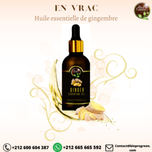 L’Huile Essentielle de Gingembre en Vrac