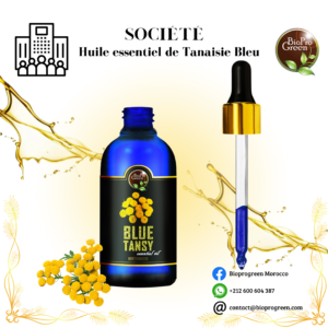 Huile Essentiel de Tanaisie Bleu pour Société