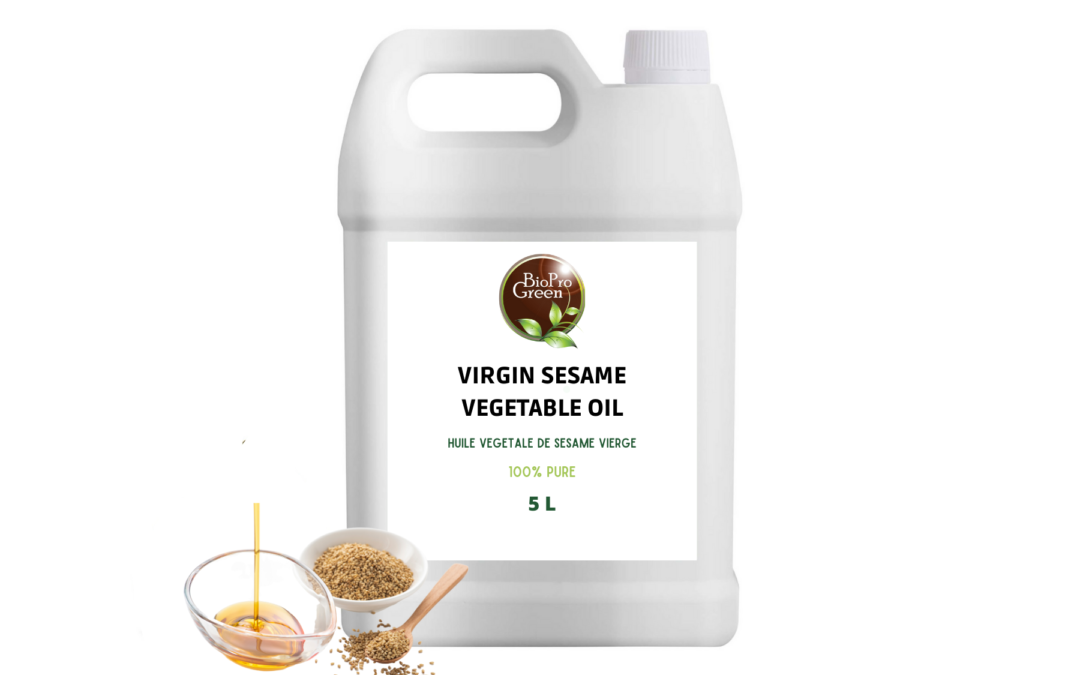 Huile végétale de sésame vierge