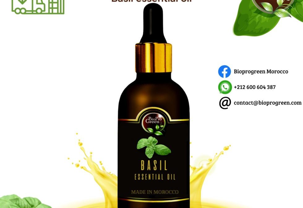 Basil essential oil for distributor
