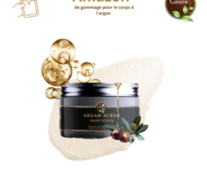 Amazon de gommage pour le corps à l’argan