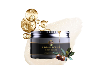 Amazon de gommage pour le corps à l’argan