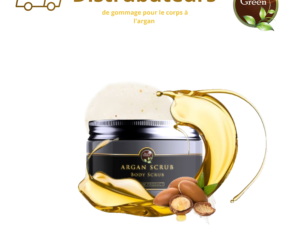 Distributeurs de gommage pour le corps à l’argan