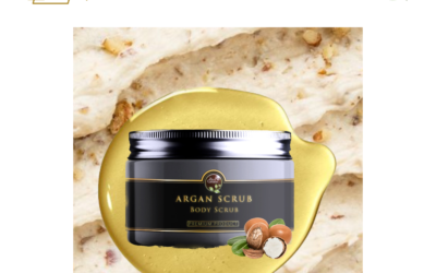 Exportation de gommage pour le corps à l’argan