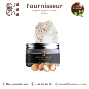 Fournisseur de gommage pour le corps à l’argan